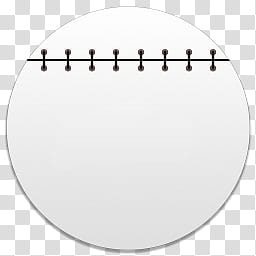Tondo F Icon Set Notebook, [tondo][f]NoteBlank- transparent background PNG clipart