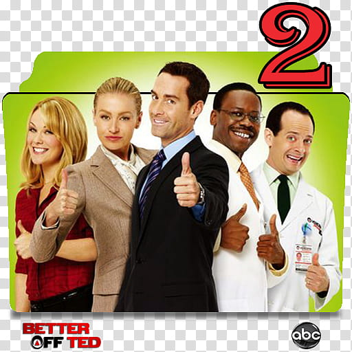 Better Off Ted series and season folder icons, Better Off Ted S ( transparent background PNG clipart