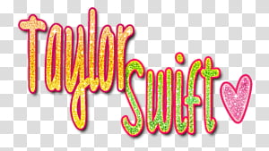 Taylor Swift Text transparent background PNG clipart thumbnail