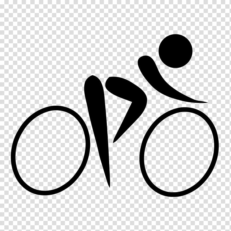 Track cycling Bicycle Sports Indoor cycling, Road Cycling, Pictogram, Text, Circle, Line, Blackandwhite, Line Art transparent background PNG clipart