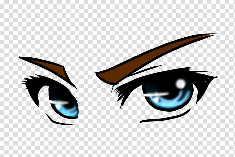 Anime Eyes, human eye transparent background PNG clipart