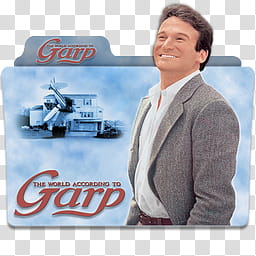 Robin Williams Movie Icon Part , The World According to Garp_x transparent background PNG clipart