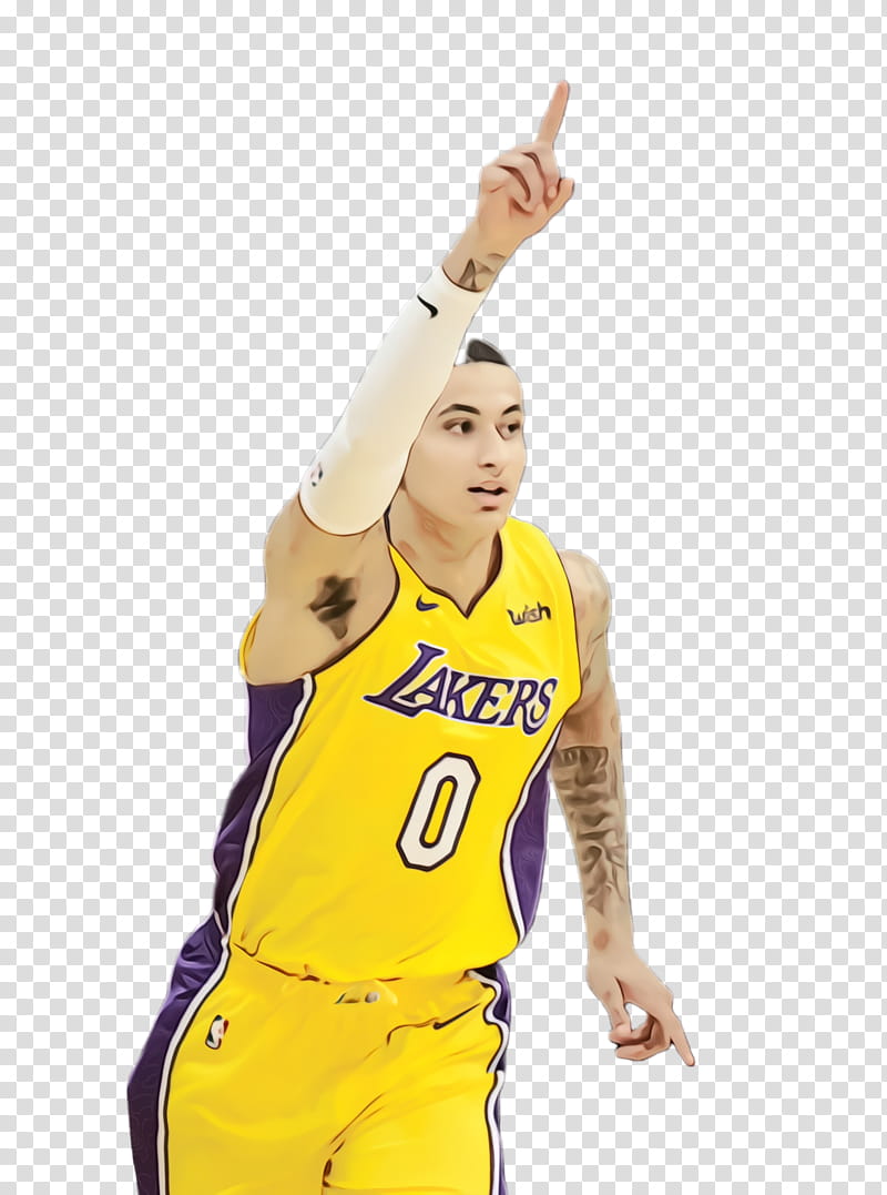 Volleyball, Watercolor, Paint, Wet Ink, Los Angeles Lakers, Sports, Kobe Bryant, Team Sport transparent background PNG clipart