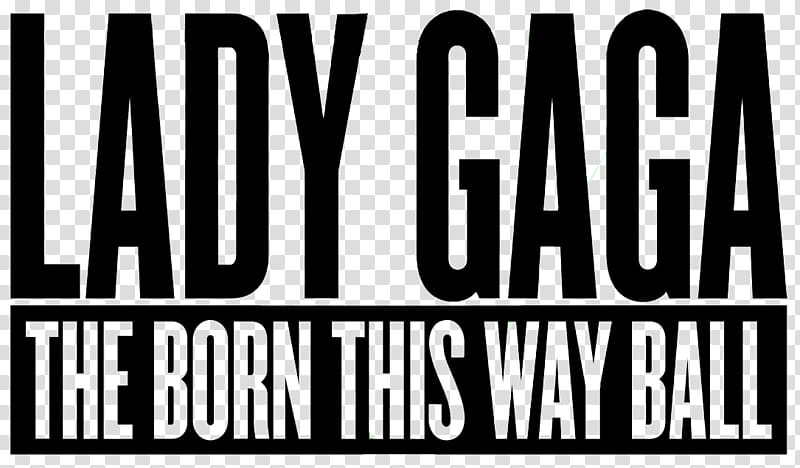 Lady Gaga BTW Tour Black MilitoStunner transparent background PNG clipart