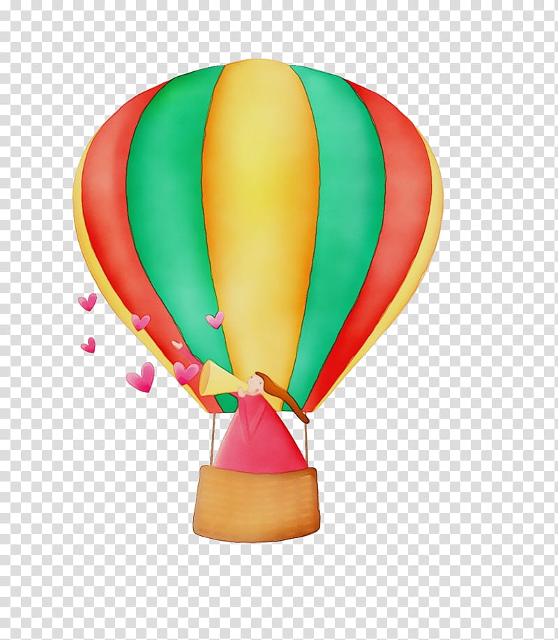 Hot Air Balloon Watercolor, Paint, Wet Ink, Toy Balloon, Birthday
, Cartoon, Greeting Note Cards, Drawing transparent background PNG clipart