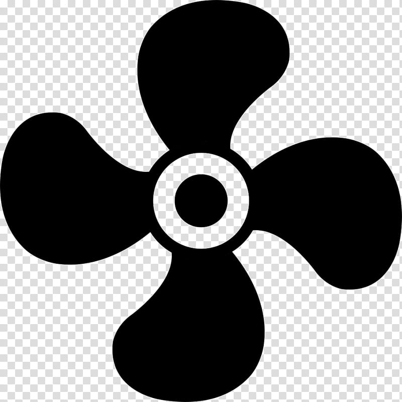 Black And White Flower, Fan, Computer Fan, Computer Cooling, Laptop, Centrifugal Fan, Personal Computer, Ventilation transparent background PNG clipart