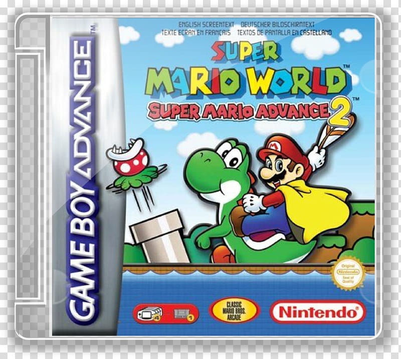 Super Mario Jewel Case, Super Mario Advance  transparent background PNG clipart