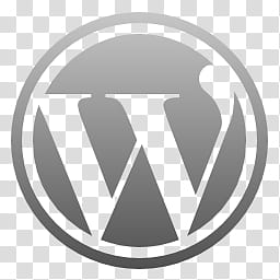 Web ama, Wordpress logo art transparent background PNG clipart