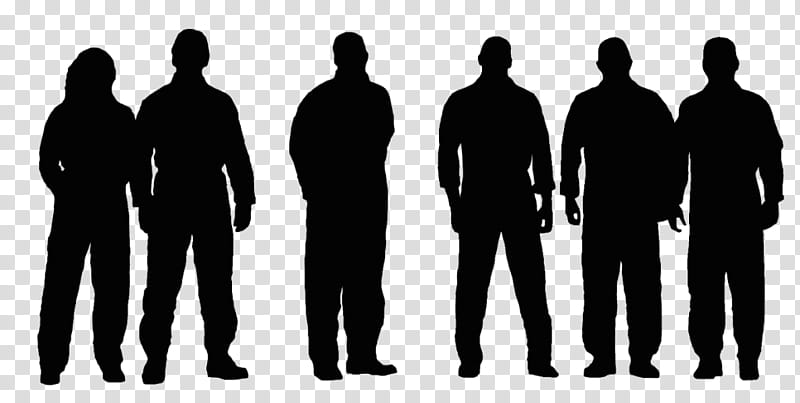 Group Of People, Silhouette, Person, Drawing, Social Group, Standing, Team, Human transparent background PNG clipart