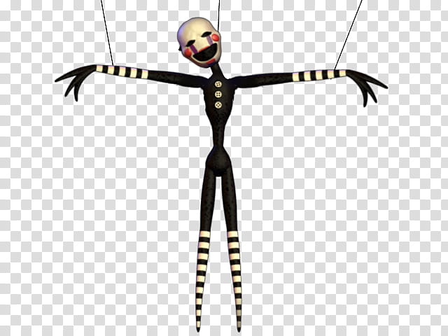 Five Nights At Freddy's 2 Marionette Puppet Character PNG, Clipart, Anime,  Black, Black And White, Black