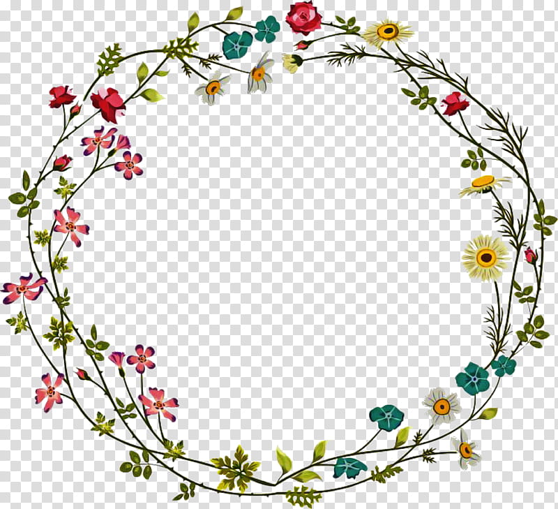 Flower Wreath Frame, BORDERS AND FRAMES, Circle, Floral Design, Flower Frame, Drawing, Frames, Bud transparent background PNG clipart