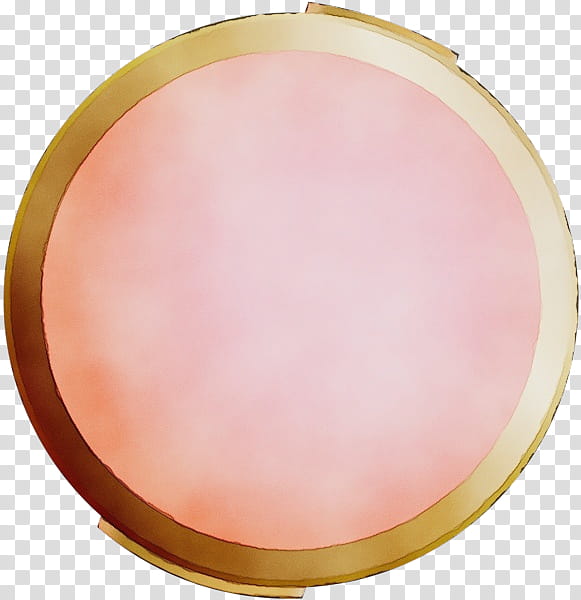pink peach cosmetics face powder material property, Watercolor, Paint, Wet Ink, Makeup Mirror, Oval, Magenta, Circle transparent background PNG clipart