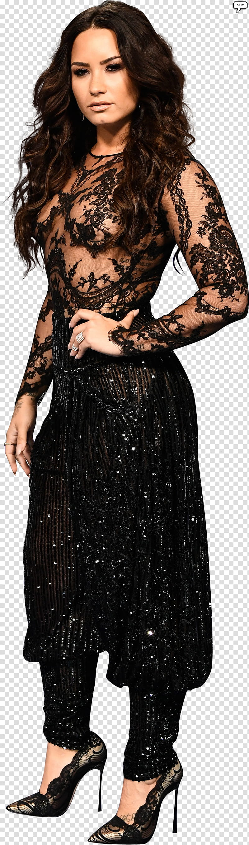 Demi Lovato O,,SAM () transparent background PNG clipart