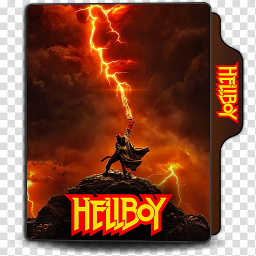 Hellboy  Movie Folder Icon , Hellboy () transparent background PNG clipart