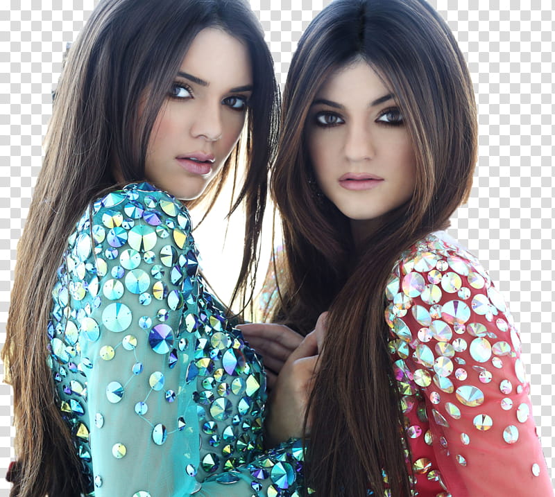las Hermanas Jenner  transparent background PNG clipart