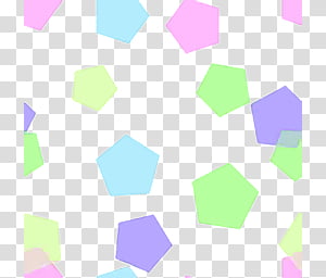 white and multicolored pentagon-print wallpaper transparent background PNG clipart thumbnail