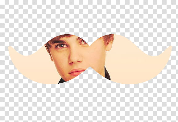 MOUSTACHES, Justin Beiber transparent background PNG clipart
