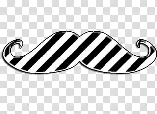 Mostachos, black and white mustache illustration transparent background PNG clipart