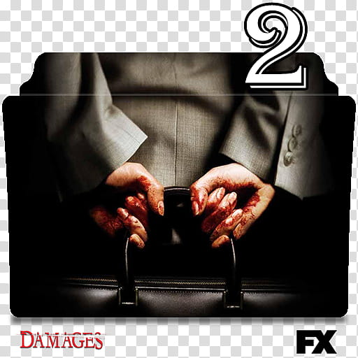 Damages series and season folder icons, Damages S ( transparent background PNG clipart