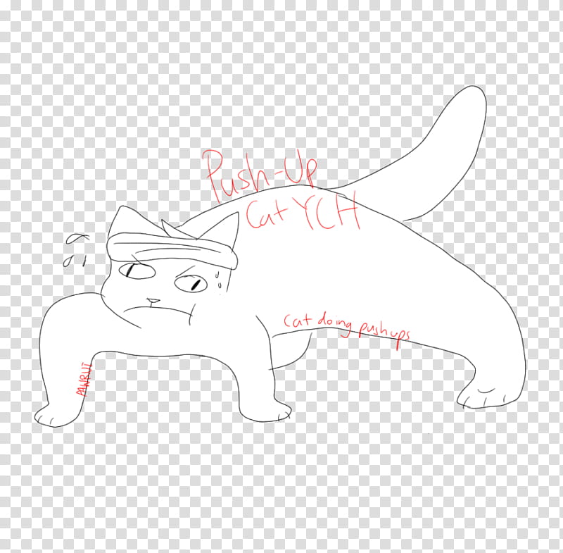 Push Ups YCH [CLOSED] transparent background PNG clipart