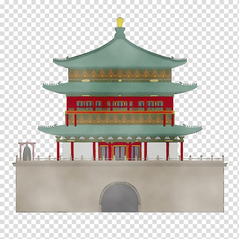 China, Mount Hua, Drum Tower Of Xian, Leaning Tower Of Pisa, Hotel, Building, Drawing, Pagoda transparent background PNG clipart