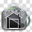 Graphite elegance , home blk icon transparent background PNG clipart