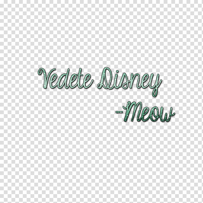 Vedete Disney Scris  transparent background PNG clipart