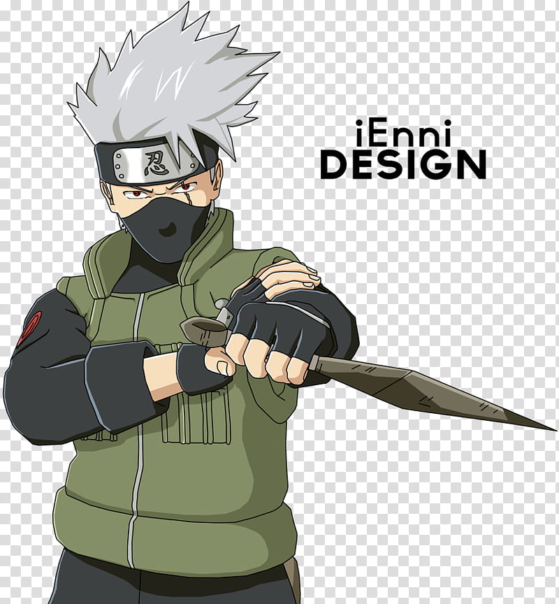 Kakashi (Jounin, One Sharingan) transparent background PNG clipart