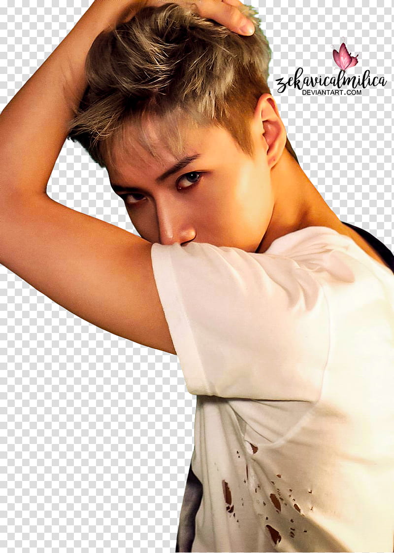 SHINee Taemin Move, man holding his head transparent background PNG clipart