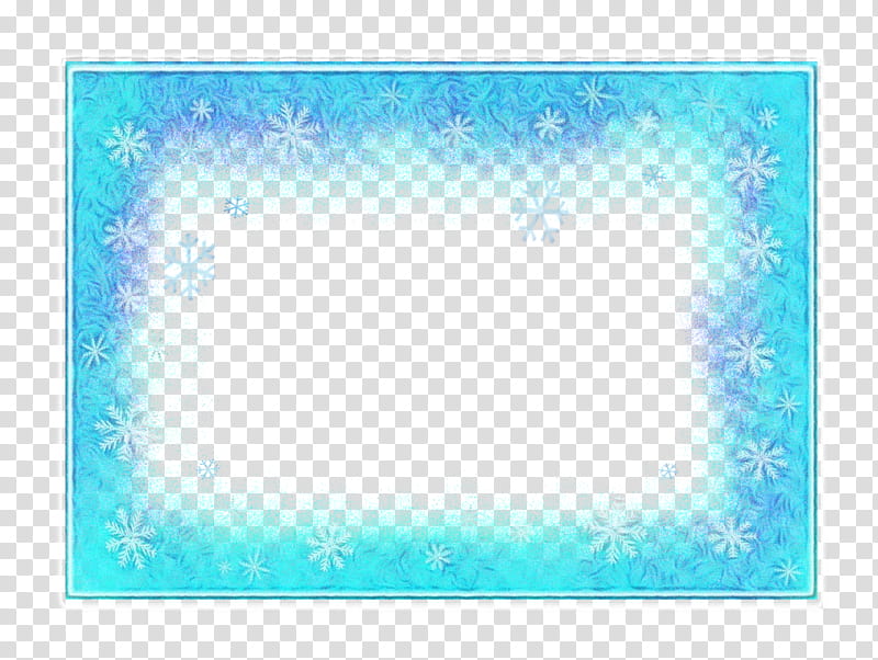 Frame Frame, Frames, Snowflake, Cuadro, Heart Frame, Text, Frozen, Aqua transparent background PNG clipart
