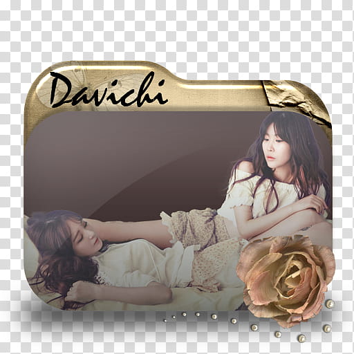 Davichi Folder Icon ,  transparent background PNG clipart