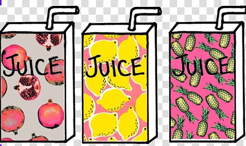 overlays, three assorted-flavor Juice carton boxes illustration transparent background PNG clipart