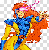 Jean Grey for MSH Style transparent background PNG clipart