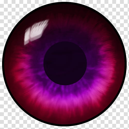 Realistic Eye Textures, purple and pink eye pupil art transparent background PNG clipart
