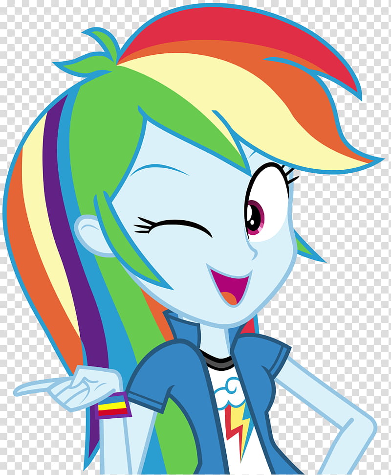 MLP EG They ll get it together in time, Rainbow Dash character transparent background PNG clipart