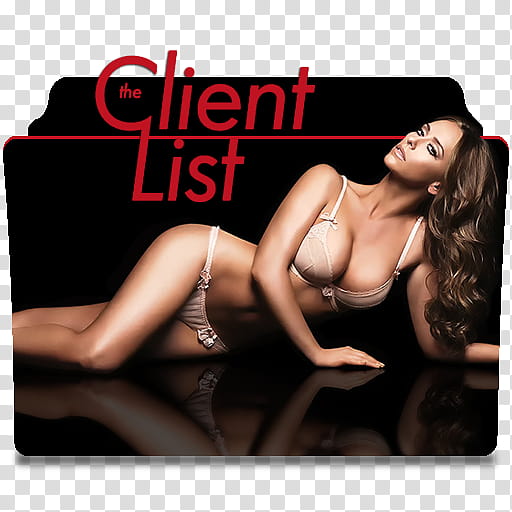 The Client List series and season folder icons, The Client List ( transparent background PNG clipart