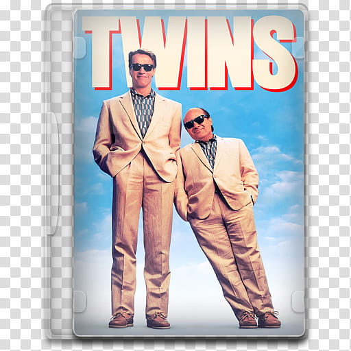 Movie Icon Mega , Twins, Twins DVD cover transparent background PNG clipart