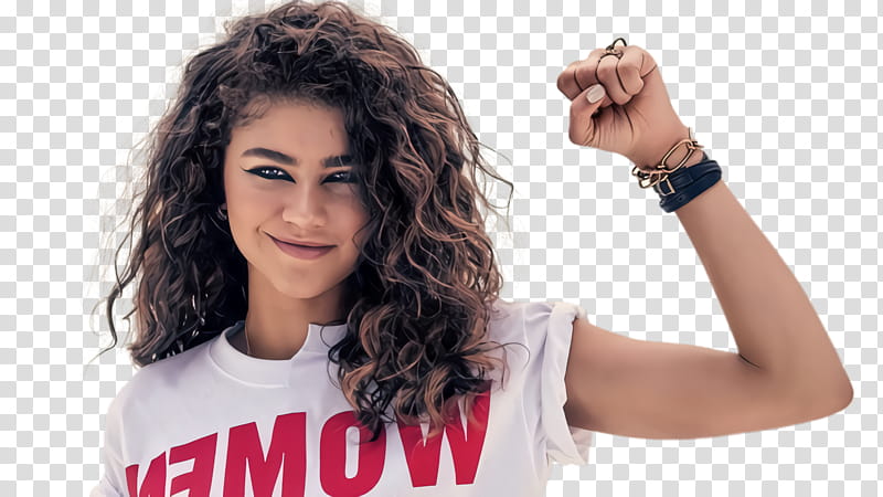 Hair, Zendaya, Actress, Singer, Celebrity, Centro 14, Long Hair, Television transparent background PNG clipart