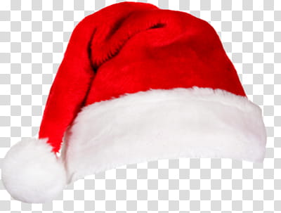 CHRISTMAS MEGA, red and white Santa Claus hat art transparent background PNG clipart