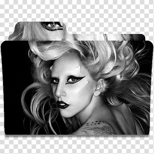 Iconos Super Mega LM, LADY GAGA transparent background PNG clipart