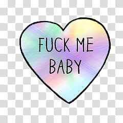 fuck my baby text overlay transparent background PNG clipart