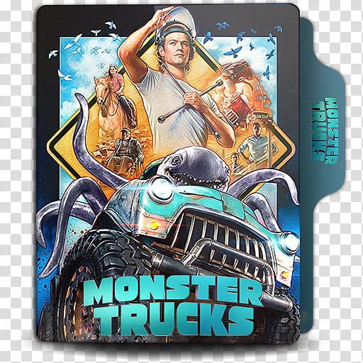 Monster Trucks  folder icon, Monster Trucks  transparent background PNG clipart