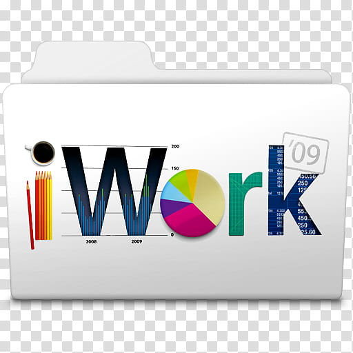 iWork iLife  folder icons, iwork_, iWork logo transparent background PNG clipart