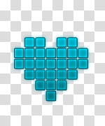 SUPER MEGA DE NES, heart pixelated transparent background PNG clipart