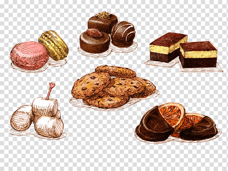 Chocolate, Silhouette, Food, Dessert, Praline, Lebkuchen, Petit Four, Finger Food transparent background PNG clipart
