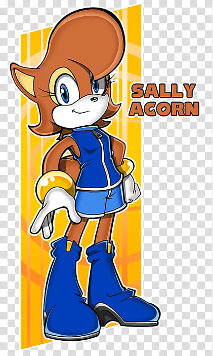 Sonic, SA Sally transparent background PNG clipart