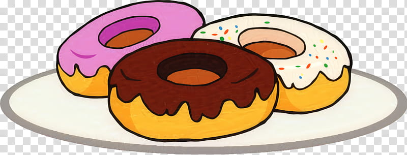 Food, Coffee And Doughnuts, Donuts, Bagel, Dunkin, Orange, Yellow transparent background PNG clipart