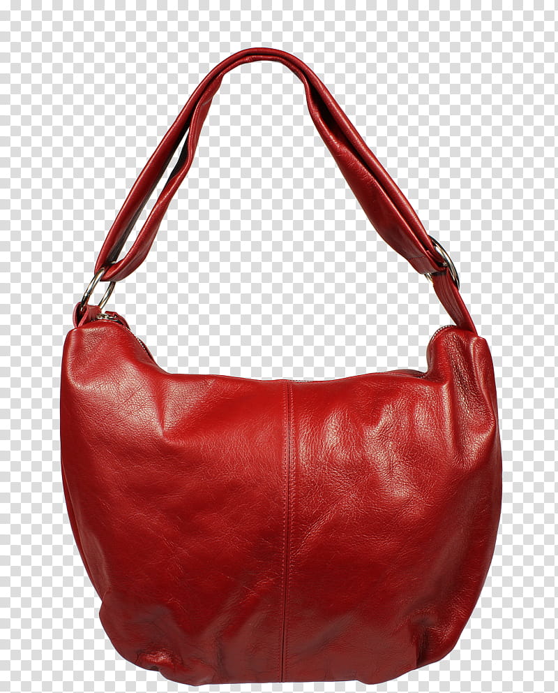 Hobo Bag Bag, Shoulder Bag M, Handbag, Leather, Red, Luggage Bags transparent background PNG clipart