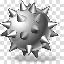 Windows Live For XP, gray spike ball illustration transparent background PNG clipart