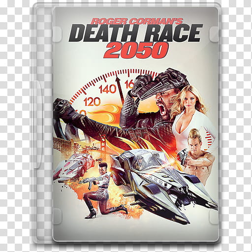 Movie Icon , Death Race , closed Death Race  DVD case transparent background PNG clipart
